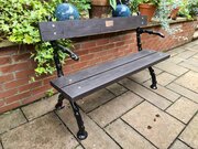 19th Century Cast-iron Garden Bench