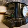 clock  mantel