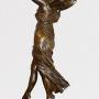Bronze figure LaFee aux Fleurs, Eugene Delaplanche