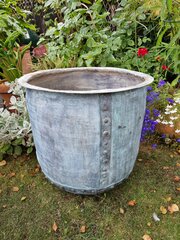 Huge French Copper Garden Display Pot