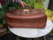 Large Leather Gladstone Bag Or Wellington Bag