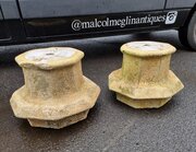 Pair Of Early 19th Century Composite Stone Plinths