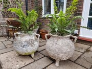 Pair Of Willy Guhl Swiss Garden Pots