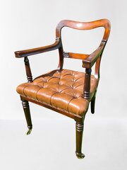 Quality Early 19th Century Mahogany Desk Chair