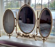 Stylish Triple Dressing Table Mirror C1930