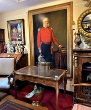 Huge Oil Portrait John Lindsay Scott 1815-1888 Age
