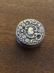 Small Silver Pill Pot