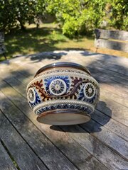 Antique Lambeth Doulton Salad Bowl London 1881