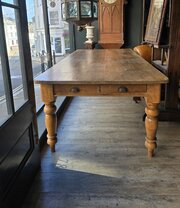 Enormous Sycamore Farmhouse Table
