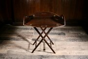 Georgian Butlers Tray On Stand