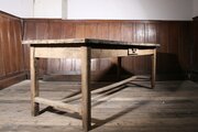 Large Antique Oak Farmhouse Table