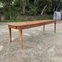 Large Fruitwood Farmhouse Table
