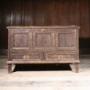 Rare Pine Chest in Original Paint  