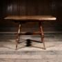 Yew Wood Side Table