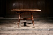 Yew Wood Side Table