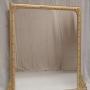 Large Antique Gilt Overmantle Mirror c1890