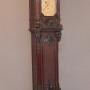Early 20th Century carved mahogany long case clock