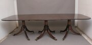 Early 20th Century Three Pedestal Dining Table