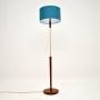 1960s Danish Vintage Teak Floor Lamp