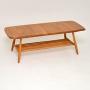 1960’s Vintage Ercol Coffee Table in Elm