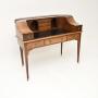 Antique Burr Walnut Carlton House Desk