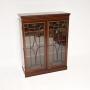 Antique Edwardian Inlaid Mahogany Bookcase