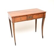 Antique French Empire Walnut Console Table