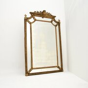 Antique French Gilt Wood Mirror