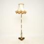 Antique French Onyx and Gilt Metal Floor Lamp