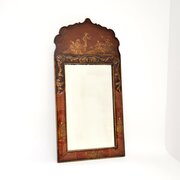 Antique Georgian Period Chinoiserie Mirror