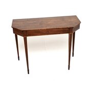 Antique Georgian Period Mahogany Console Table