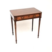 Antique Georgian Period Mahogany Side Table