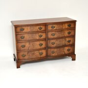 Antique Georgian Style Mahogany Chest Of Drawers