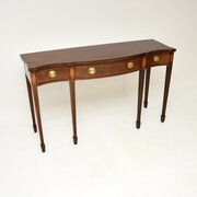 Antique Georgian Style Mahogany Console Table