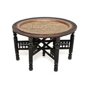 Antique Indian Tray Top Coffee Table