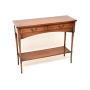 Antique Inlaid Mahogany Console Table