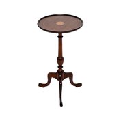 Antique Inlaid Mahogany Wine Table