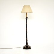 Antique Lacquered Chinoiserie Floor Lamp