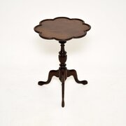 Antique Mahogany Wine Table