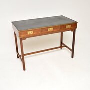  Military Campaign Style Desk In Yew Wood