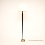 Antique Neoclassical Style Brass Enamelled Lamp