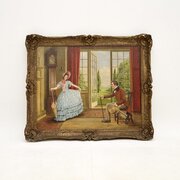 Antique Oil Painting By Alfred Lyndon Grace