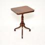 Antique Regency Period Mahogany Side Table