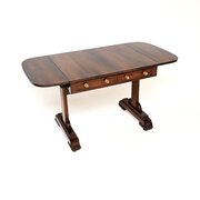Antique Regency Period Rosewood Sofa Table