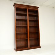 Sheraton Style Mahogany Open Bookcase