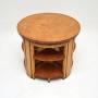 Art Deco Birds Eye Maple Nesting Coffee Table