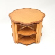 Art Deco Birds Eye Maple Nesting Coffee Table