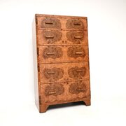 Art Deco Burr Walnut Chest Of Drawers