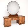 Art Deco Burr Walnut Dressing Table
