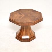 Art Deco Burr Walnut Side Table / Coffee Table